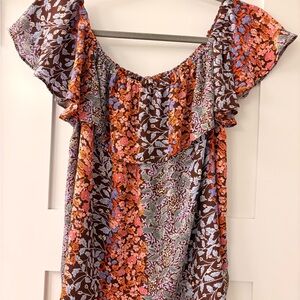 Maeve Floral Off-Shoulder Top